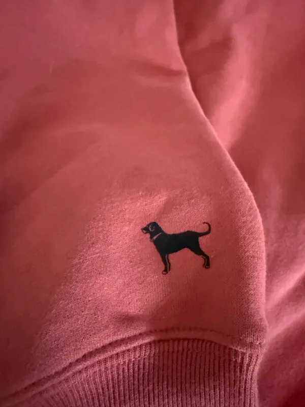 Women’s Black Dog Hoodie - Image 3