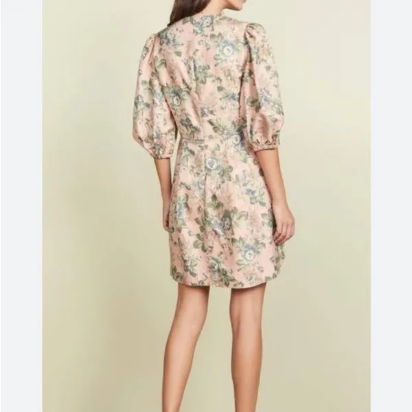 NWOT Zimmermann Tempest Lace Up Dress - Image 3