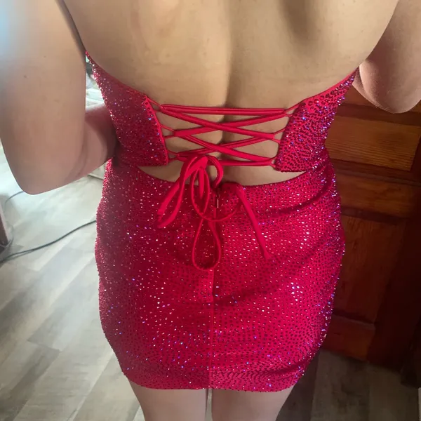 Homecoming dress Pink Size 2 - Image 3