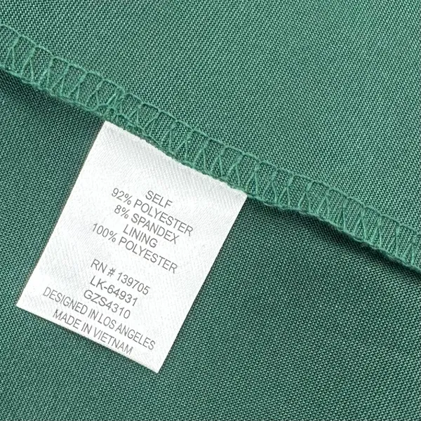 Emerald Sundae Dress One Shoulder Juniors L Green Satin Stretch Party NEW READ - Image 8
