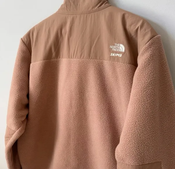 The North Face x Skims 1995 Retro Denali Fleece Jacket- Sienna Size Large - Image 4