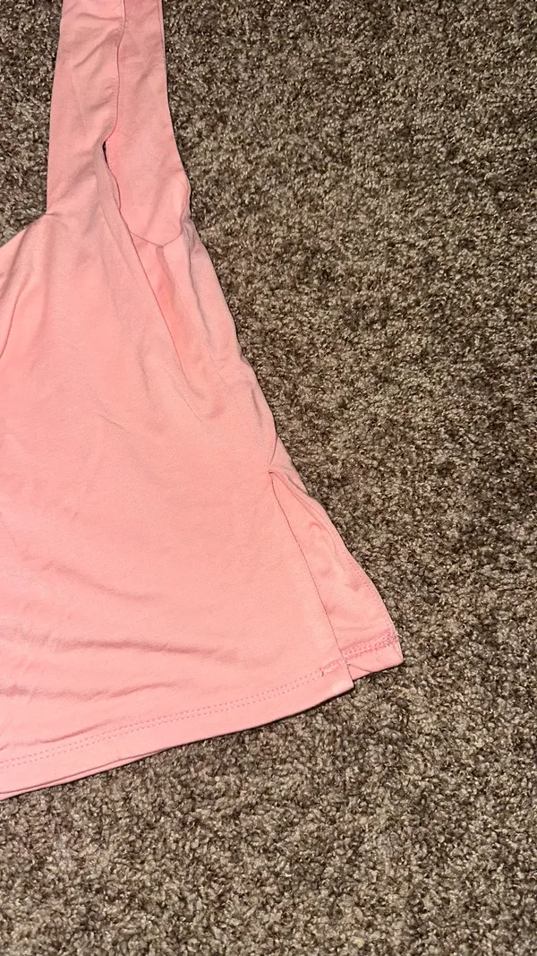 Pink amazon double lined top - Image 2