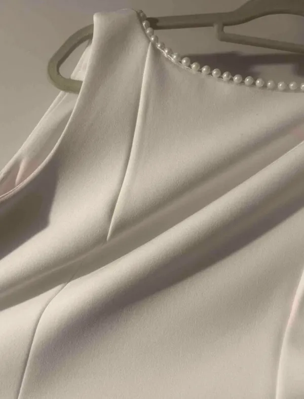 SheIn White mini dress - Image 7