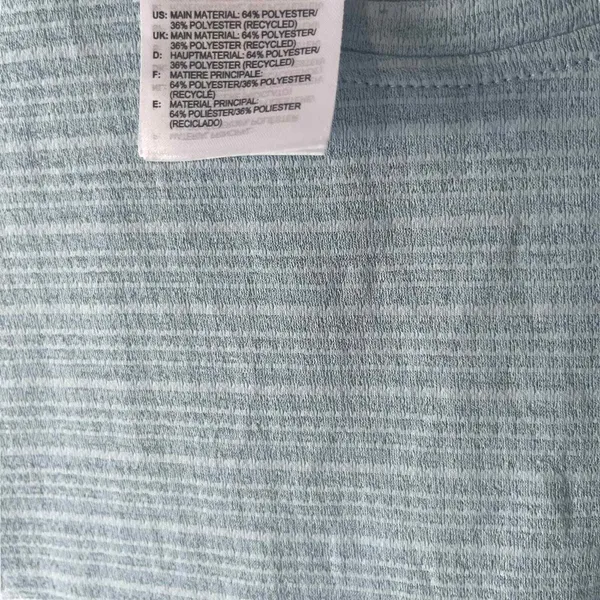 Adidas Size Small Light Blue Clima‎ Chill Tank Top Open Back - Image 8