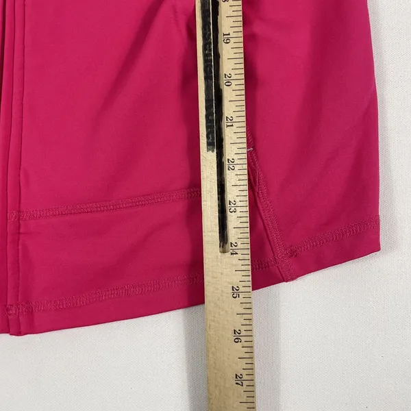 Sport‎ Haley Jacket Womens Medium Pink Softshell Full Zip Pockets Reflective - Image 4