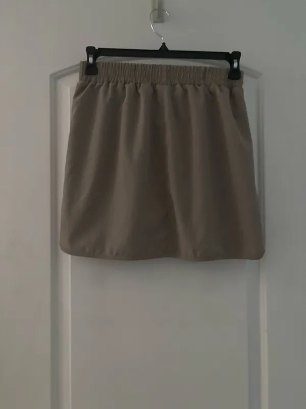 Royalty For Me Beige/khaki skort - Image 2
