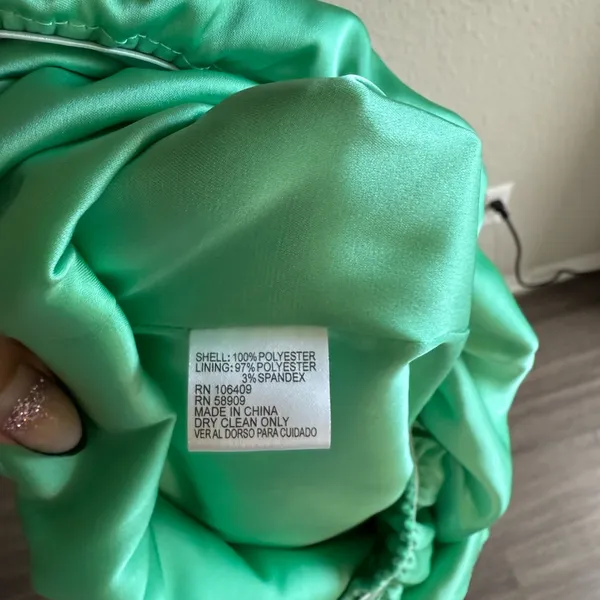 Gianni Bini Light Green Women Maxi Dress Size XS - Image 10