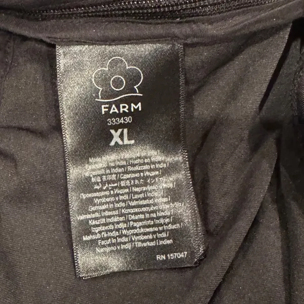 NWT Farm Rio Sleeveless V-Neck Jacquard Lurex A-Line Maxi Dress Size XL - Image 14