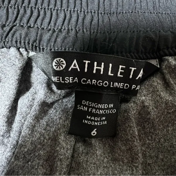 Athleta Chelsea Cargo Lined Jogger Pant in Black - Image 12