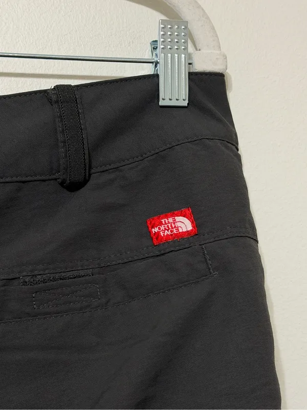 The North Face Women's Convertible Hiking Pants Size 14 Gray - Image 6