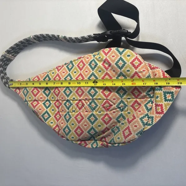 KAVU Rope Bag Aztec‎ Geometric Sling Crossbody Backpack Outdoors Hiking READ - Image 8