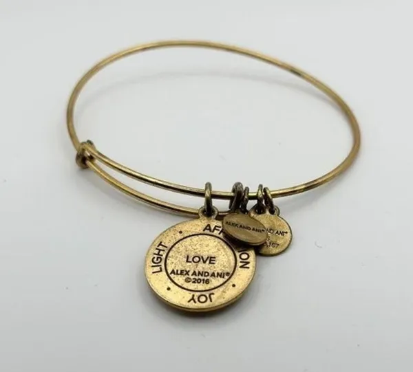 Alex and Ani Love Light Affection Joy 2016 Rafaelian Expandable Bangle Bracelet - Image 3