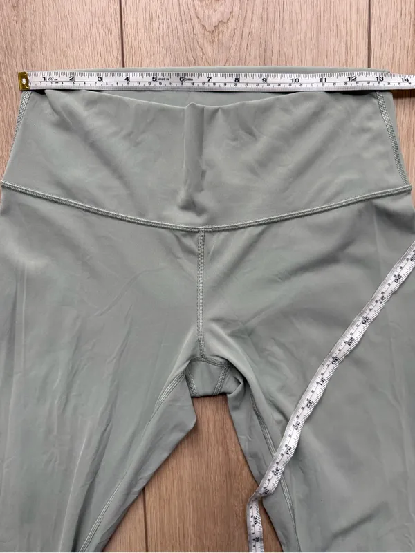Lululemon Wunder Under High-Rise Tight 28" Full-On Luxtreme Sea Moss Green Sz 10 - Image 10