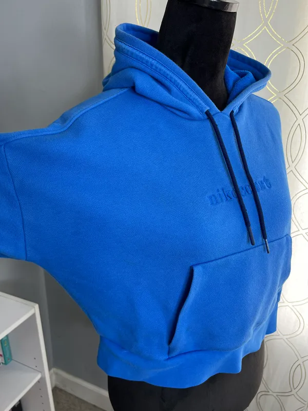 Nike court Pullover Crop Sweatshirt Hoodie - Image 5