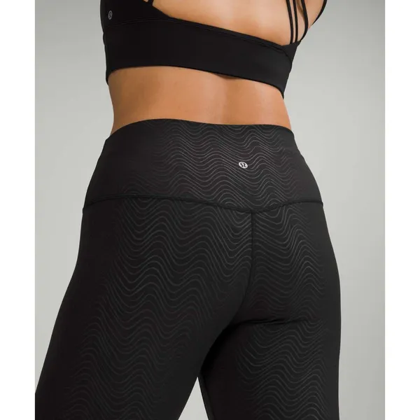 Lululemon Align High-Rise Pant Size 18 Aqueous Emboss Black 28" NWT - Image 3