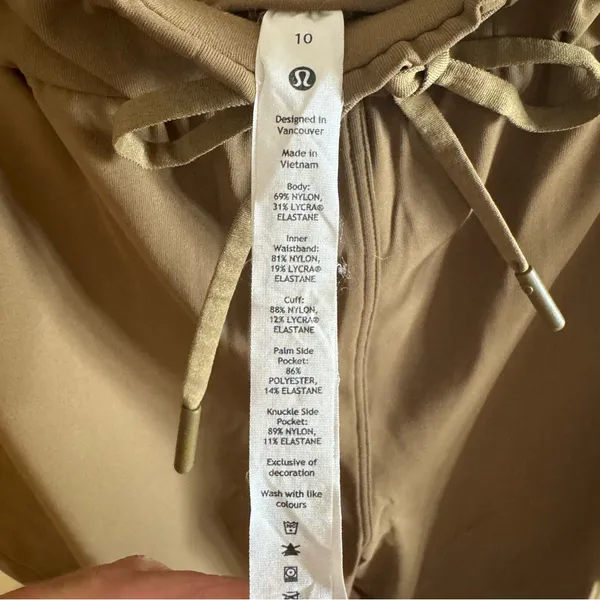 Women's khaki Lululemon joggers - Image 6