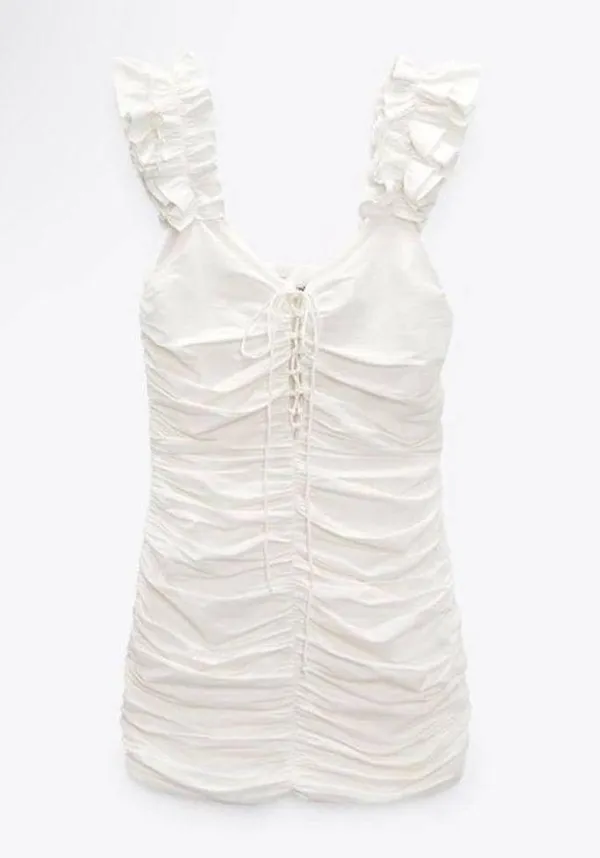 ZARA White Dress - Bride Bachorlette 💍 - Image 5
