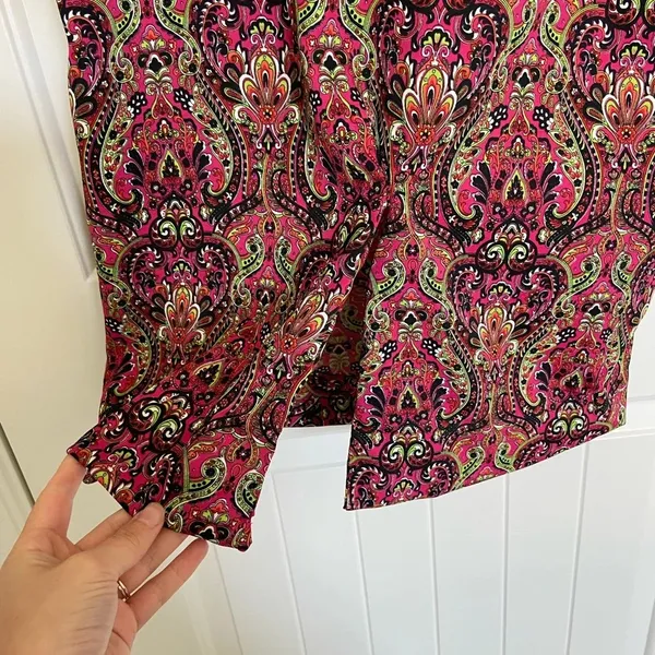 Vintage women’s paisley print maxi skirt‎ - Image 4