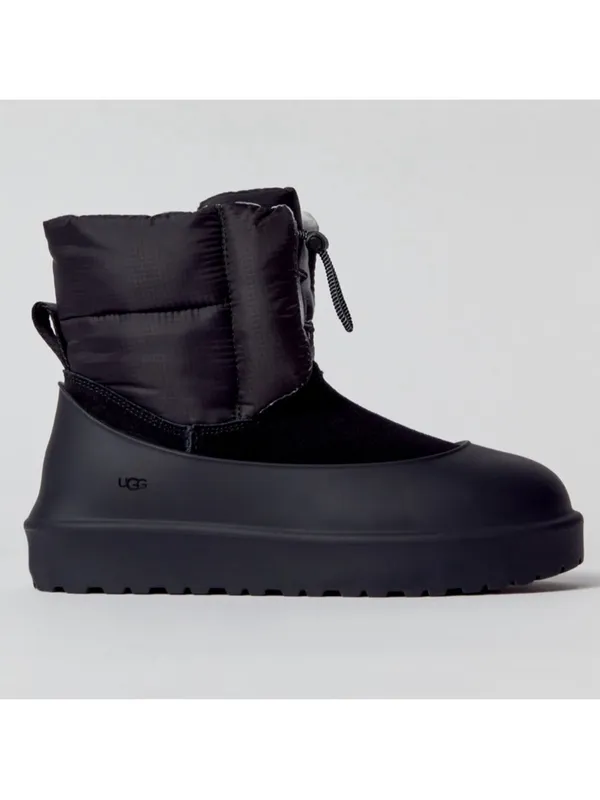 NWOT UGG Classic Maxi Toggle Boots With Removable Rubber Galoshes In Black, 7 - Image 2