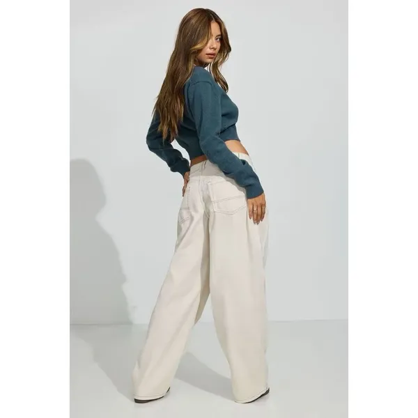 New Garage Kenzie Low Rise Baggy Pants - Image 3