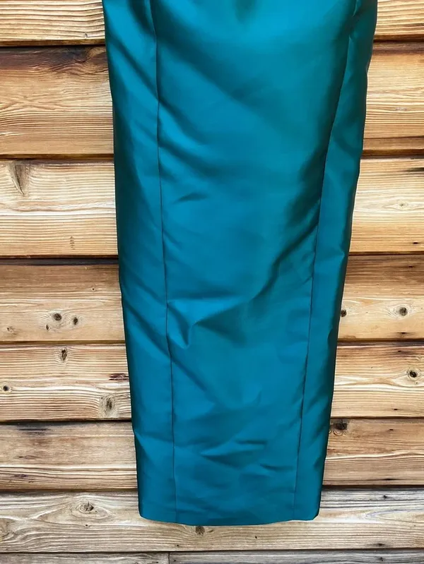 NWT Donna Karan Green Strapless Sweetheart Gown Size 4 - Image 7