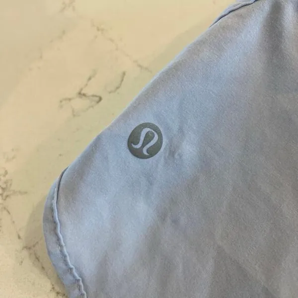 Lululemon Track That High-Rise Lined Short 3" Pastel Blue Size‎ 2 - Image 5