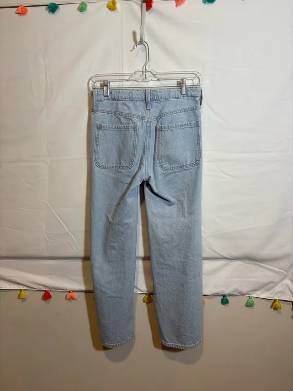Kids Old Navy Light Wash Denim Jeans - Image 3