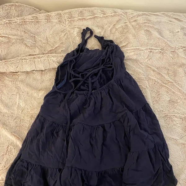altard state dress w lace up back- medium - Image 3