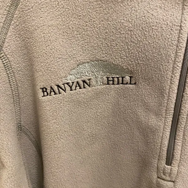 Patagonia Gray Fleece 1/4 Length Zip Sweater - Image 2