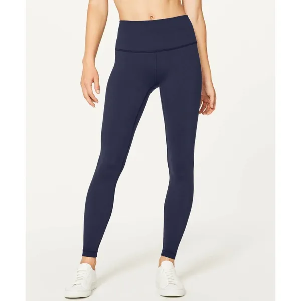 LULULEMON Wunder Under Hi-Rise Tight Full-On Luon Midnight Navy Blue Size 10 - Image 5