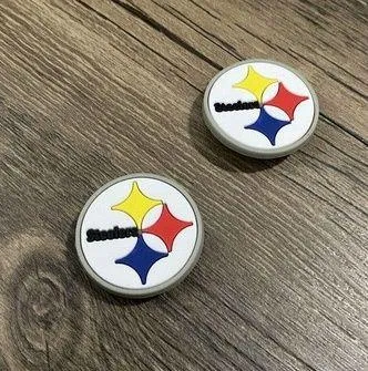Pittsburg Steelers Football Team Charm For Crocs - 2 Pieces - Image 2