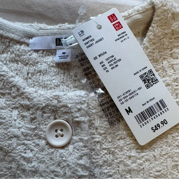 Uniqlo - Knitted Short Jacket - Image 5