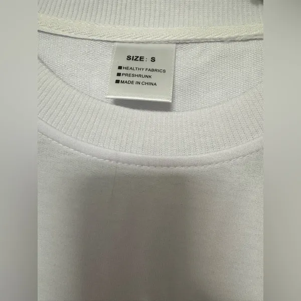 Houston Astros White Lightweight Baseball Sweater Mens Small BNWT MLB Tee - Image 8