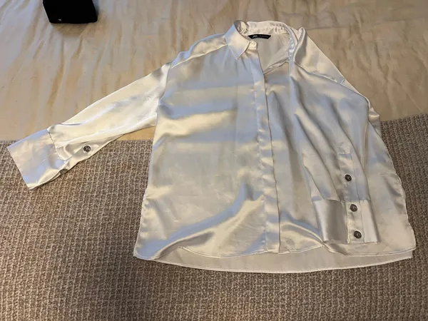ZARA White Button Up - Image 3