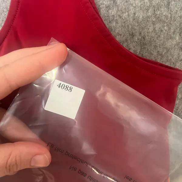 Fabletics‎ Women's XL Red Teal Fiona Low impact Sports Bra - Image 5