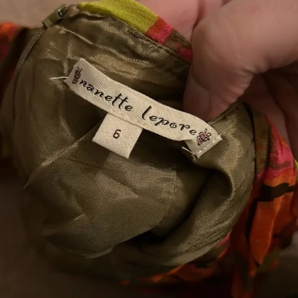 Nanette lepore silk blouse 6 - Image 7