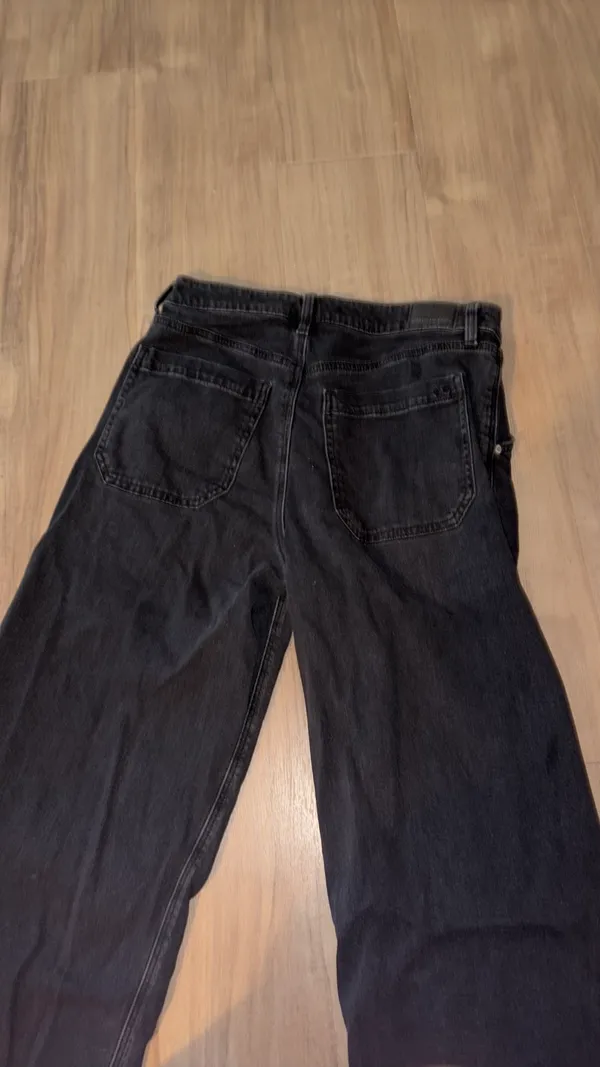 American Eagle Black Denim Jeans Stretch - Image 4