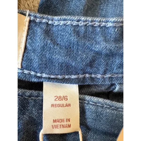 DOEN x GAP NEW High Waisted Wide Leg Denim Trousers‎ SIze 6/28 - Image 5