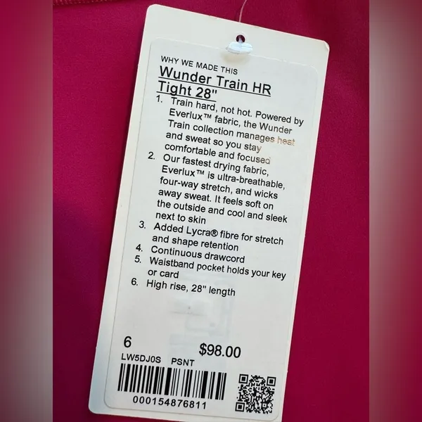 LULULEMON Wunder Train High-Rise Tight 28" NEW - Image 8