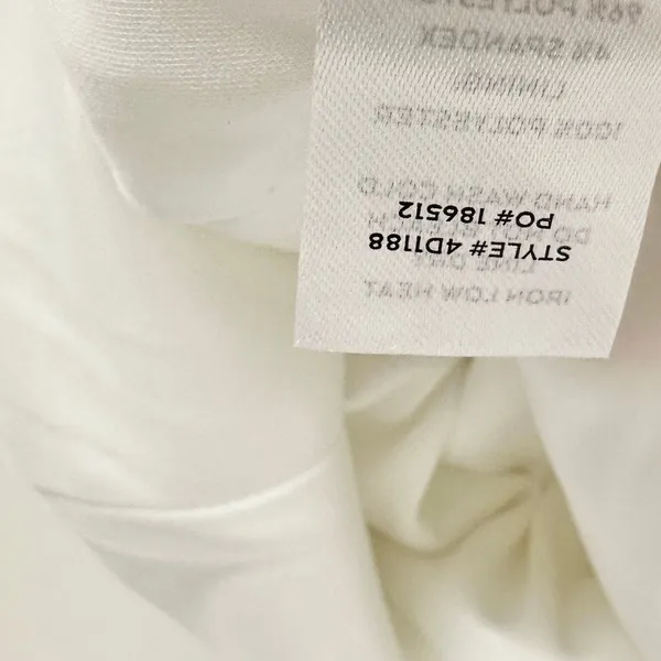 Lulus Your Sweetie White Tie Strap Column Maxi Dress Wedding Bridal Large NWT - Image 8