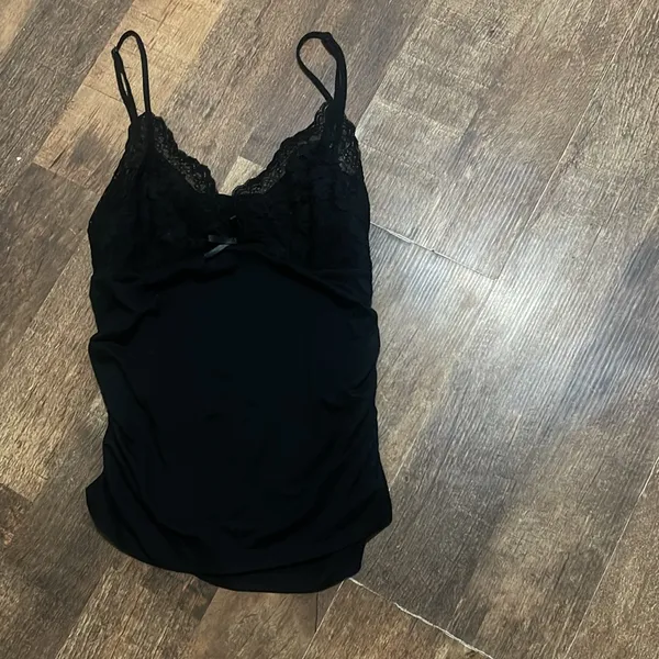 SHEIN Lace Black Tank Top - Image 2