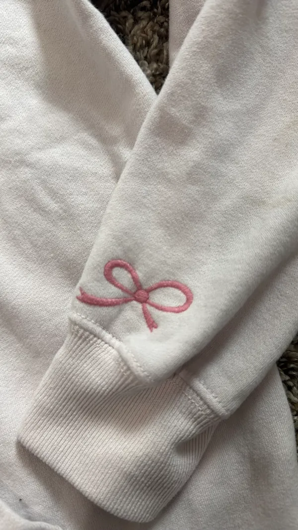 Light Pink Hollister Hoodie - Image 5