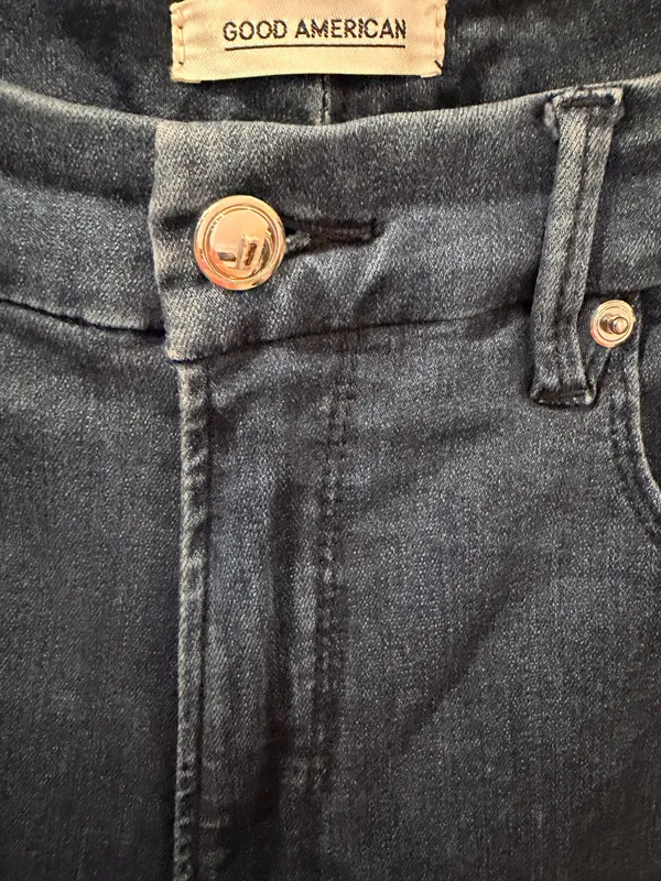 Good American Good Waist Skinny Jeans Size 12 - Image 2