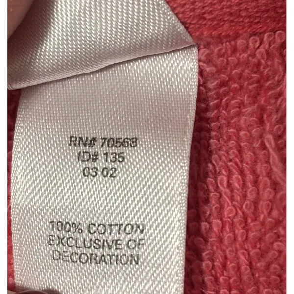 VTG Victoria's Secret Pink Heavy Terry Cloth‎ Blingy bath robe Good Girl Y2K - Image 6