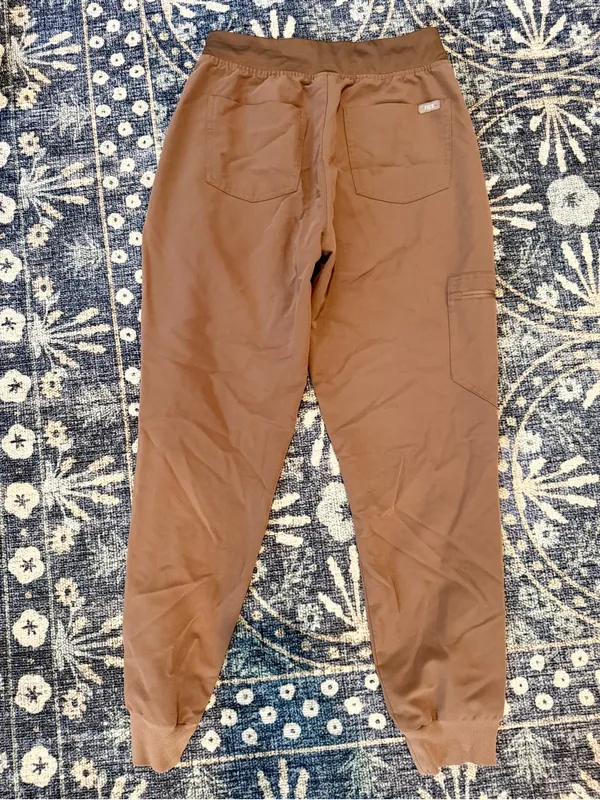 Figs Zamora Terra Cotta Scrub Jogger Pants - Image 6