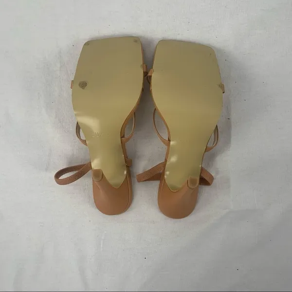 No Brand Square Toe Mule Sandal in Brown Size‎ 7 or 38 - Image 6