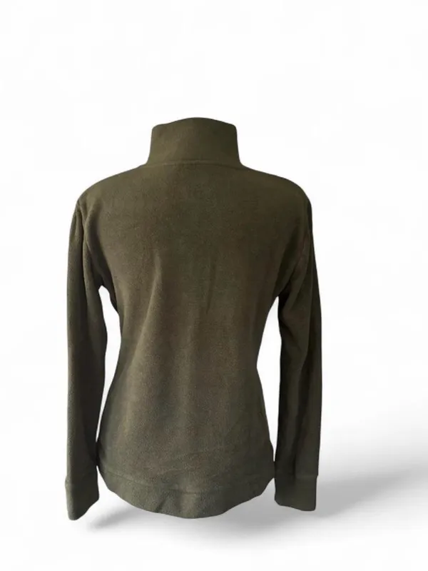 Cuddl Dubs olive green fleece jacket - Image 3