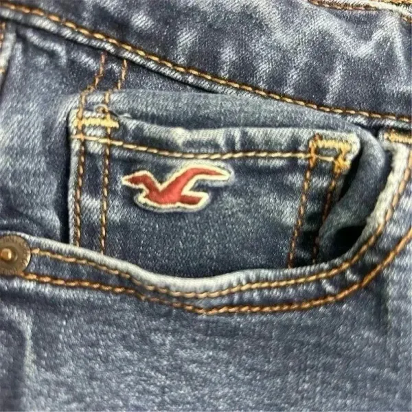 Hollister Women's Skinny Jeans Size 29 Blue Denim Mid‎ Rise Stretch - Image 2