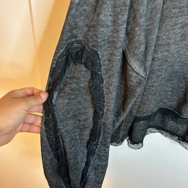 Abound Lace Trim Dolman Sweatshirt - Image 5