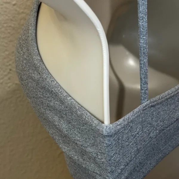 NUX Gray Strappy Bralette | Size S | New Without Tags - Image 10